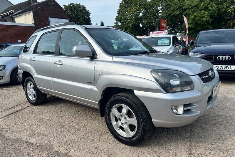 Silver Used 2008 Kia Sportage 2 SUV | £1,740 (Good price) - Image 1/1