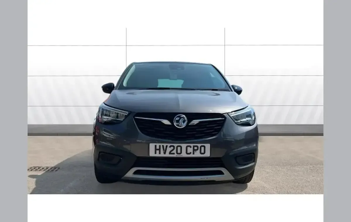 Used Vauxhall Crossland X SRi 81 HP (59 kW) 2020 Grey SUV