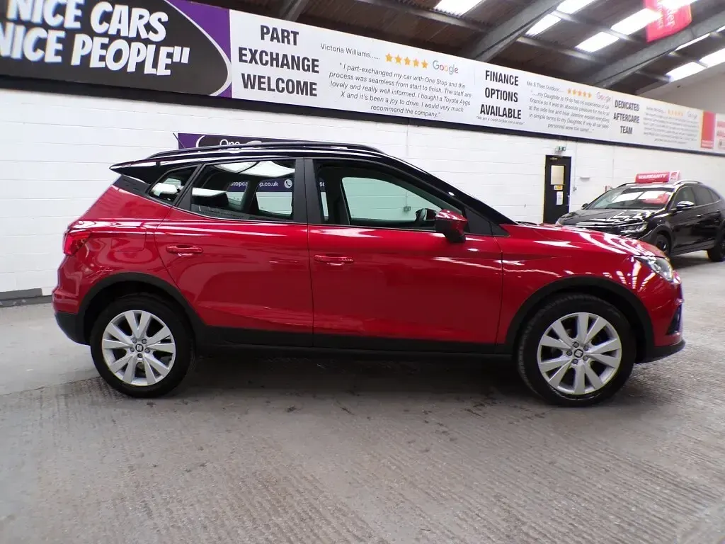 Used Seat Arona SE Technology 115 HP (84 kW) 2019 Red SUV