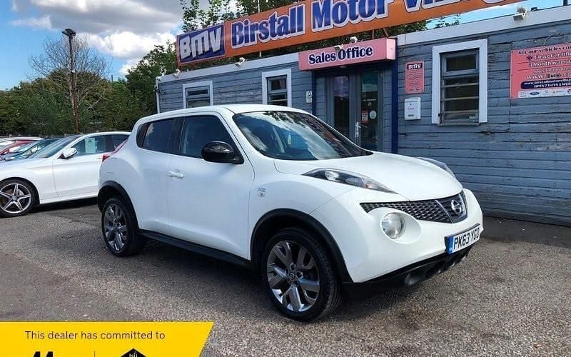 White Used 2013 Nissan Juke N-TEC SUV | £4,495 (Good price) - Image 1/4