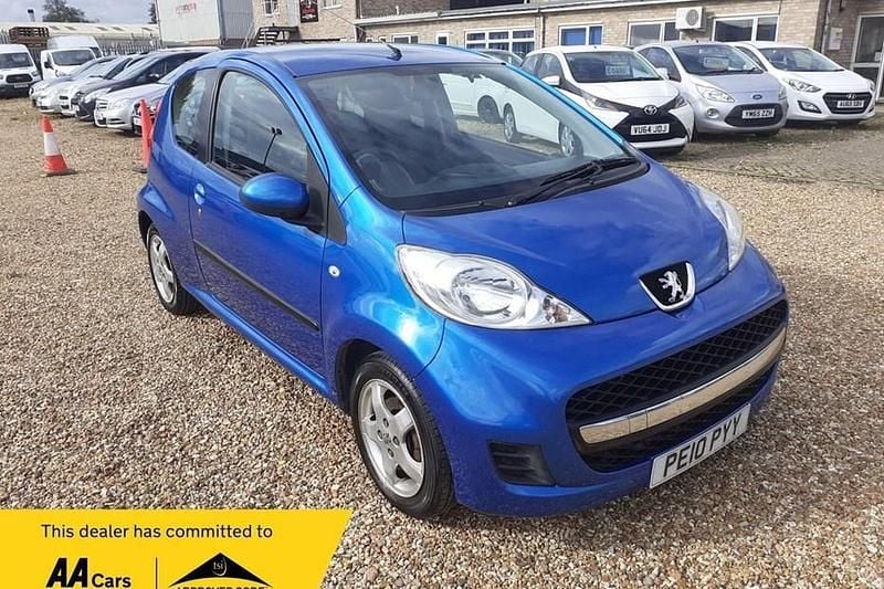 Blue Used 2010 Peugeot 107 Hatchback | £2,495 (Fair price) - Image 1/1
