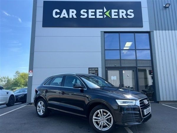 Black Used 2016 Audi Q3 S-Line SUV | £9,591 (Fair price) - Image 1/1