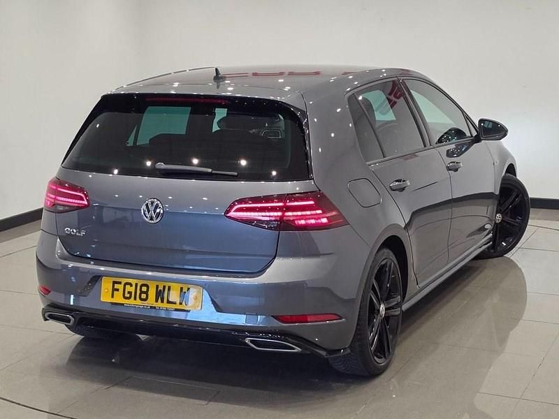 Used VW Golf VII R-line 150 HP (110 kW) 2018 Grey Hatchback