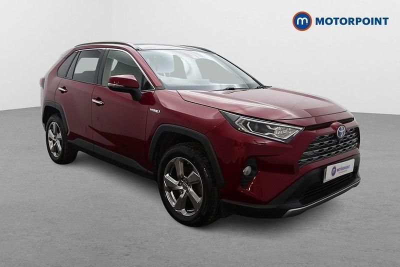 Used Toyota RAV4 Hybrid 2020 Red SUV