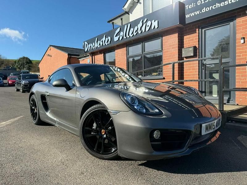 Used Porsche Cayman 275 HP (202 kW) 2015 Grey Coupe