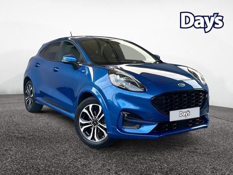 Blue Used 2020 Ford Puma Gen-E ST-Line Hatchback | £14,499 (A bit pricey) - Image 1/4