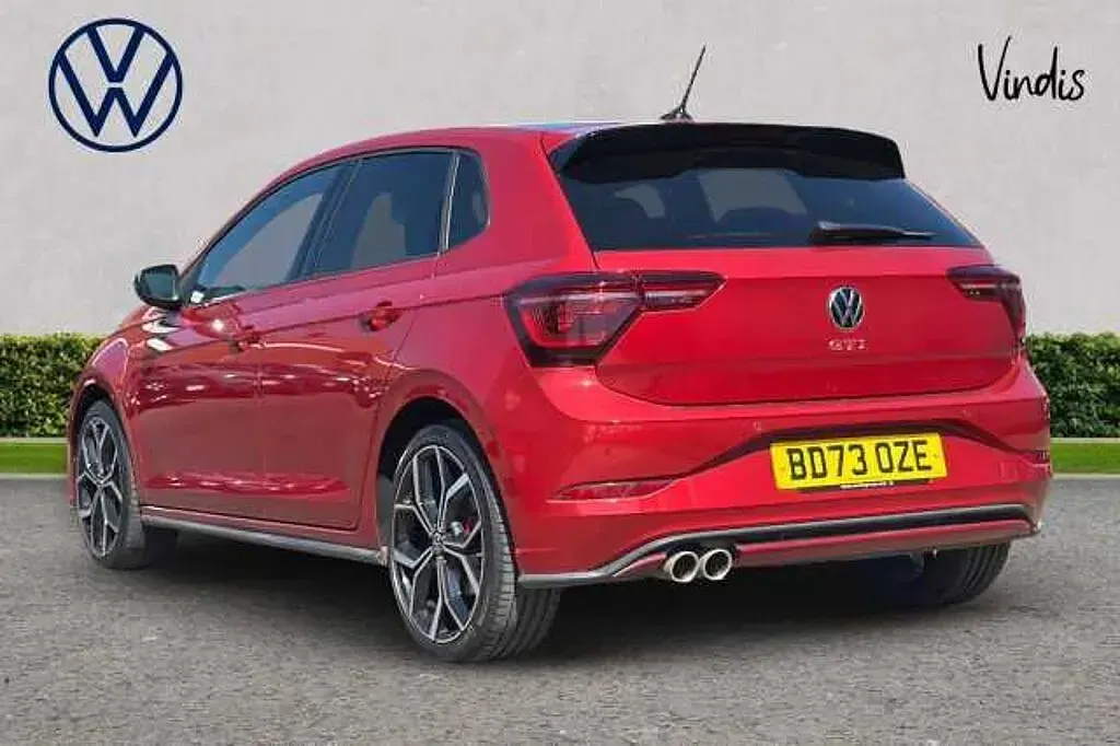 Used VW Polo GTI 207 HP (152 kW) 2023 Red Hatchback