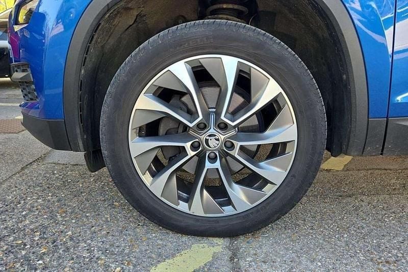 Used Skoda Kodiaq SE Drive 147 HP (108 kW) 2021 Blue SUV