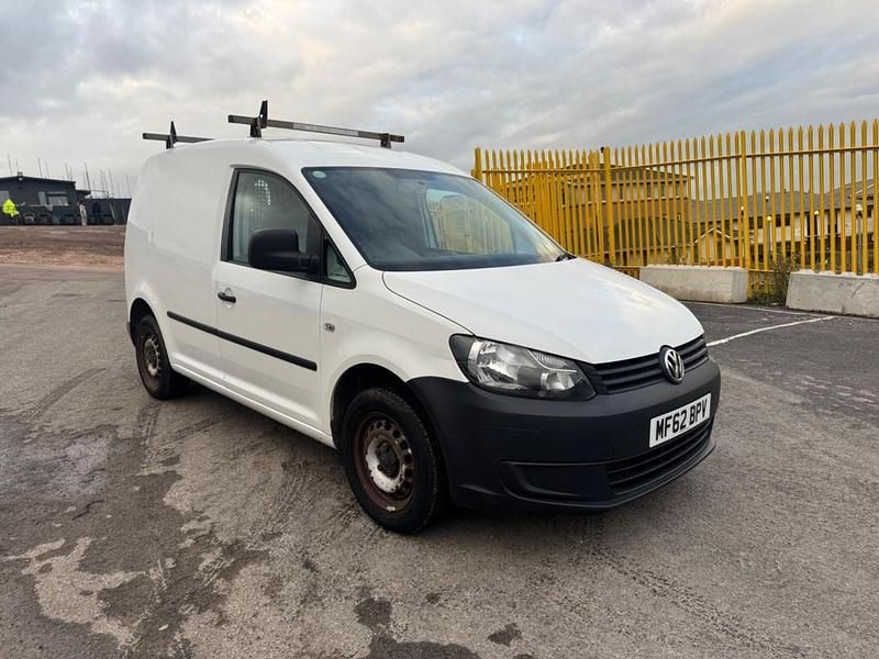 Used VW Caddy 75 HP (55 kW) 2012 White MPV
