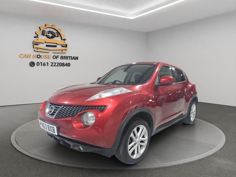 Red Used 2013 Nissan Juke Acenta SUV | £4,500 (Fair price) - Image 1/4