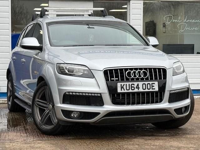 Used Audi Q7 S-line plus 245 HP (180 kW) 2014 Silver SUV