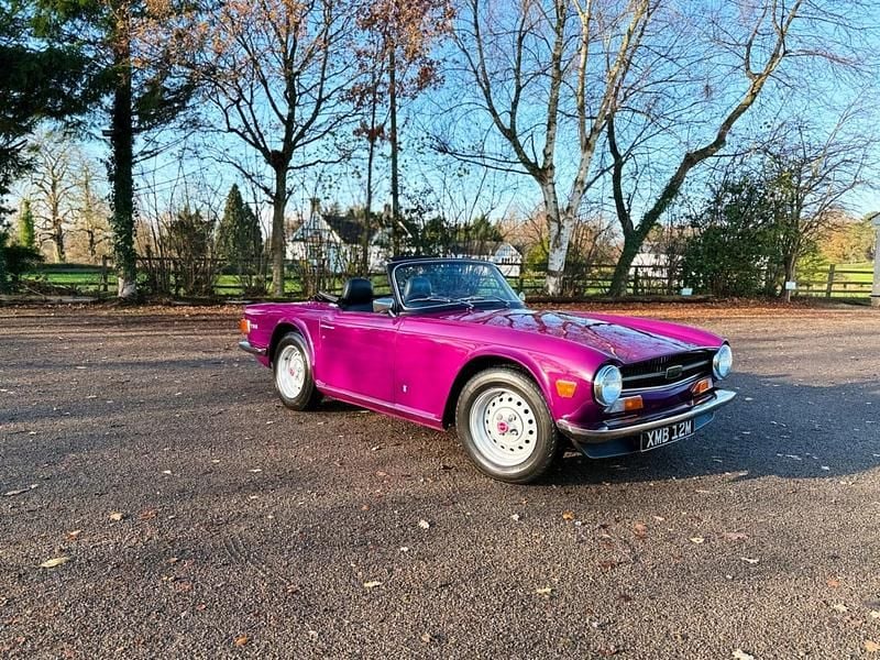 Mauve/purple Used 1974 Triumph TR6 Cabriolet | £15,995 - Image 1/4
