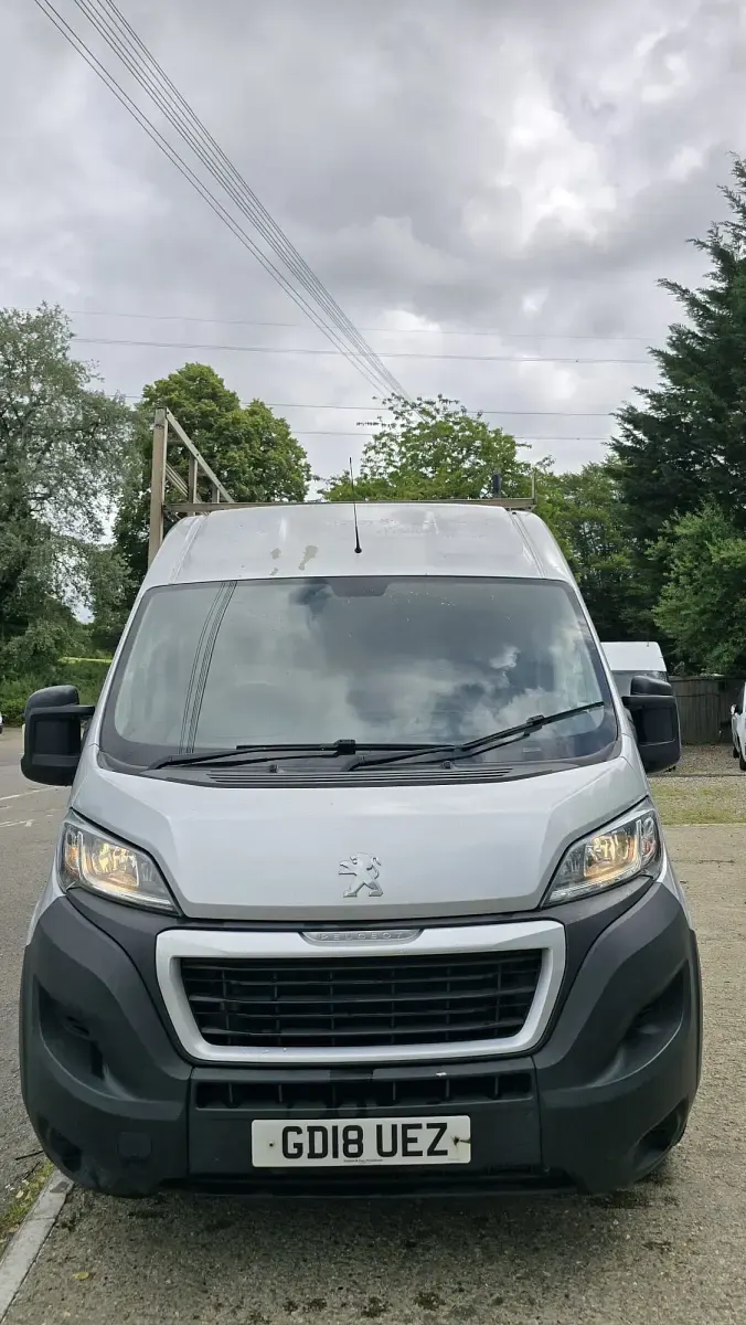 Used Peugeot Boxer 2018 Silver Van