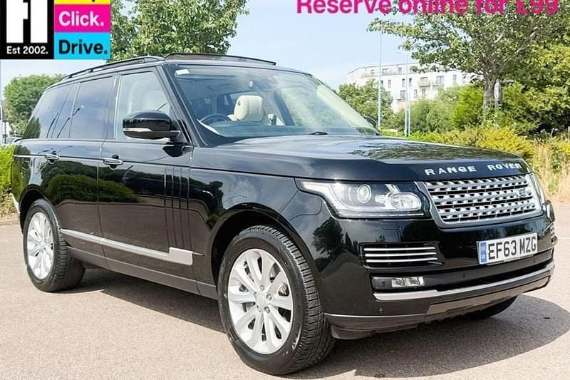 Black Used 2014 Land Rover Range Rover Vogue SE SUV | £16,730 (Good price) - Image 1/1