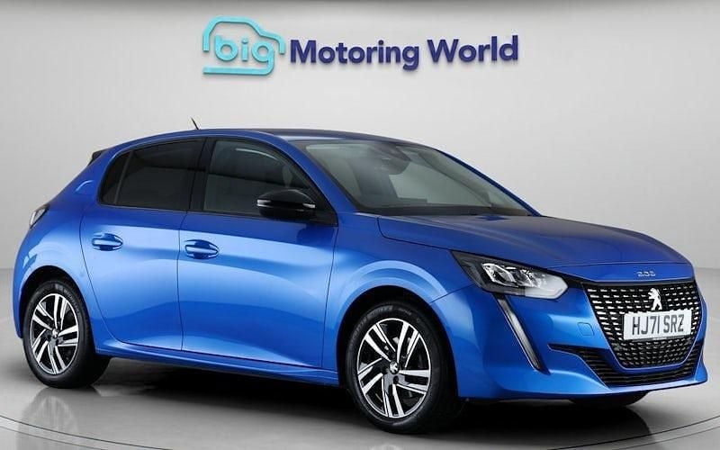 Used Peugeot 208 Allure Premium 102 HP (75 kW) 2022 Blue Hatchback