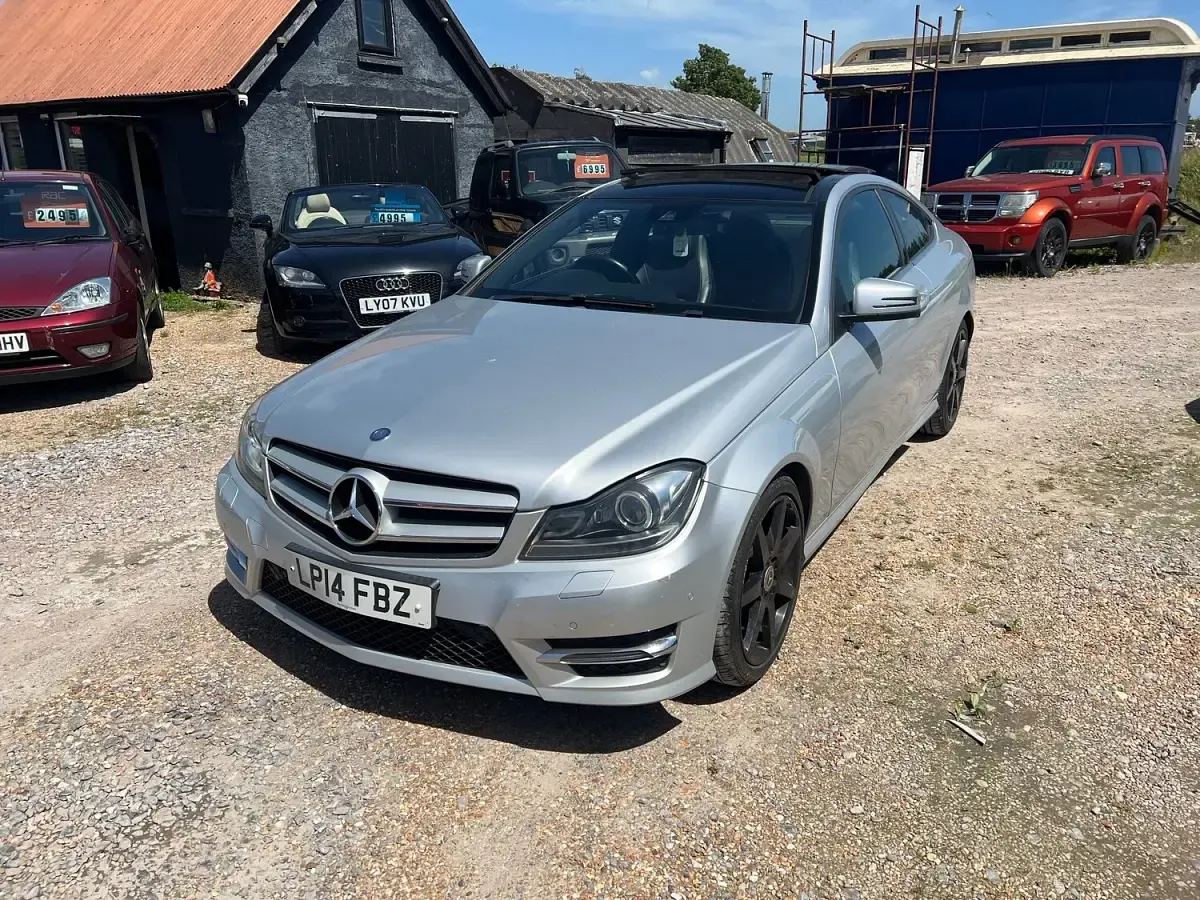 Used Mercedes C220 Sport Edition 2014 Silver Coupe