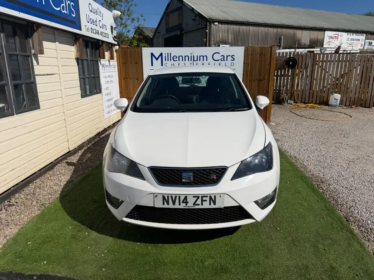 Used Seat Ibiza FR 105 HP (77 kW) 2014 White Hatchback