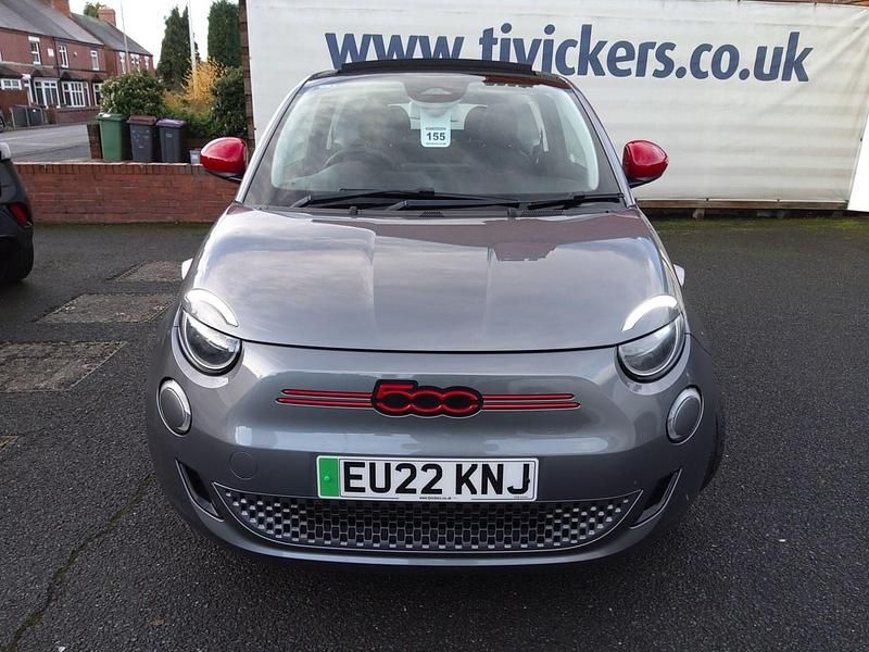 Used Fiat 500e Red 86 kW (118 HP) 2022 Grey Cabriolet