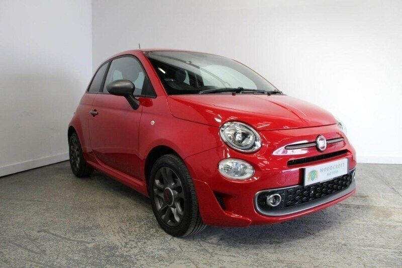 Red Used 2017 Fiat 500 S Hatchback | £5,995 (Fair price) - Image 1/3
