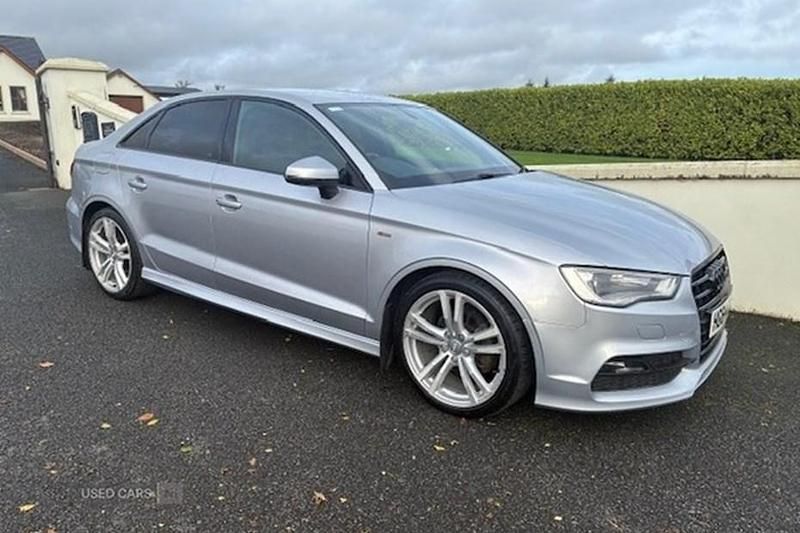 Silver Used 2015 Audi A3 S-Line Sedan | £6,950 (Fair price) - Image 1/1