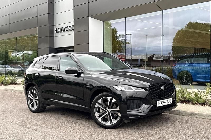 Black Used 2024 Jaguar F-Pace R-Dynamic SUV | £39,890 (Expensive) - Image 1/4