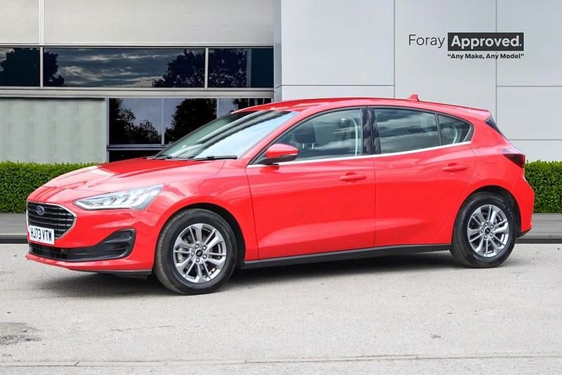 Used Ford Focus Titanium 2023 Red Hatchback