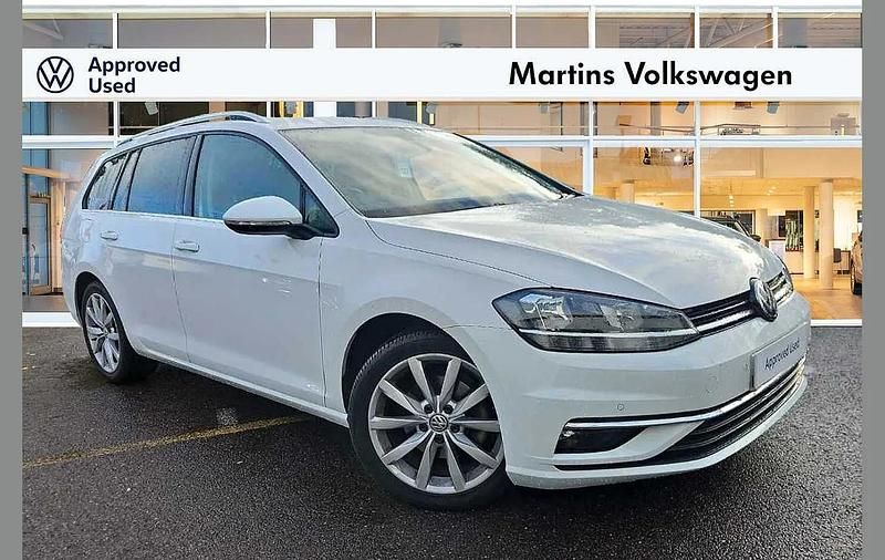 White Used 2018 VW Golf VII GT Estate | £16,995 (A bit pricey) - Image 1/4