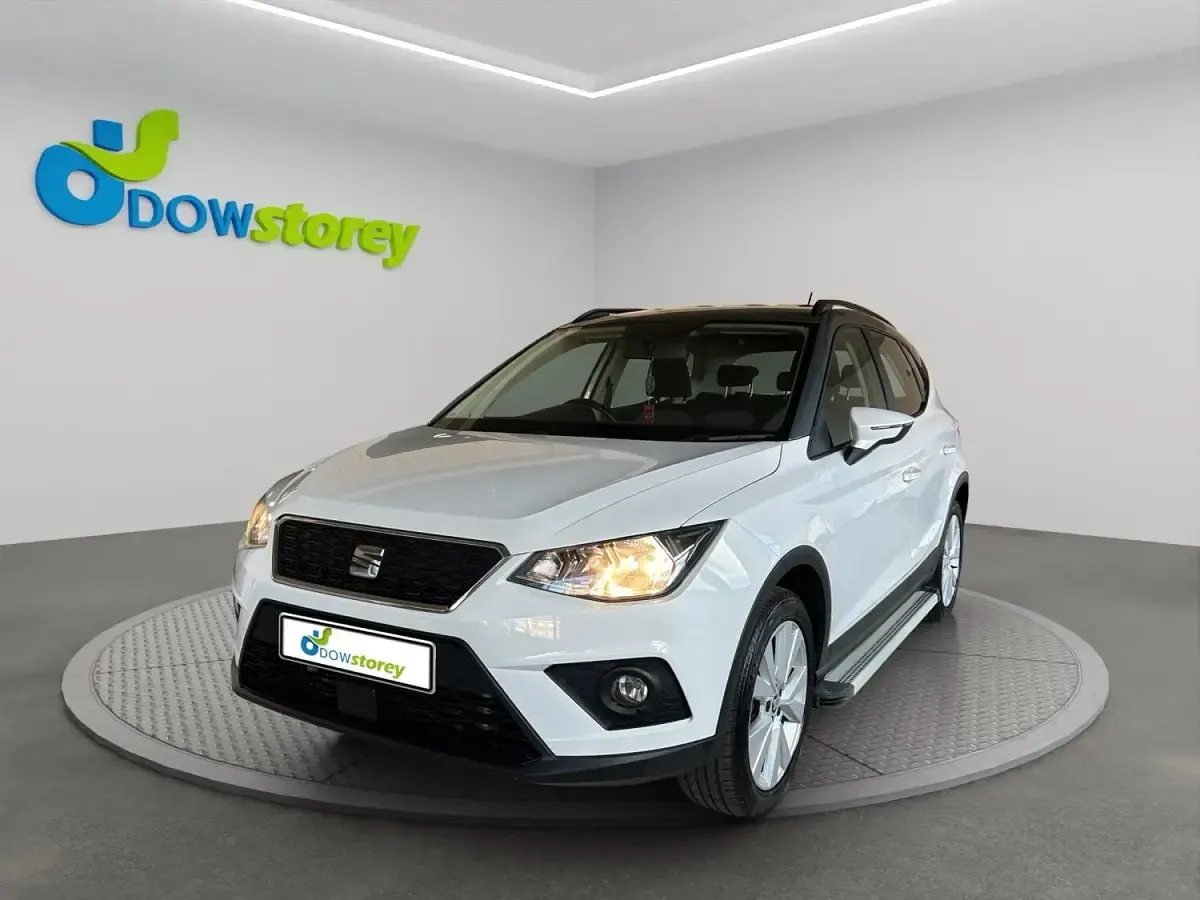 Used Seat Arona SE Technology 116 HP (85 kW) 2018 White SUV