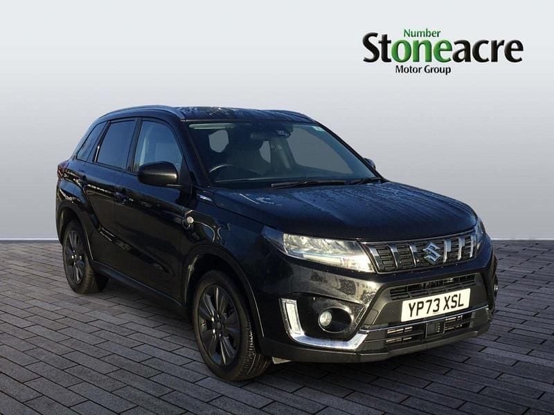 Black Used 2023 Suzuki Vitara SZ-T Hatchback | £15,610 (Fair price) - Image 1/4