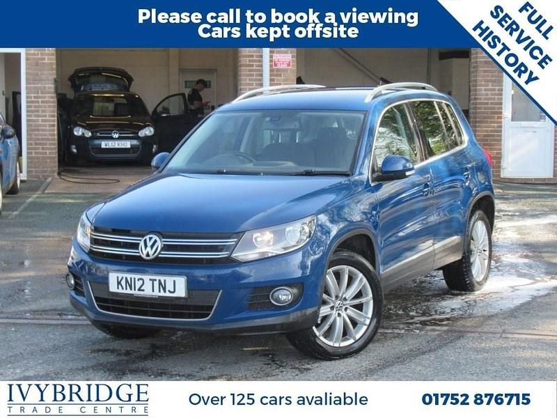 Blue Used 2012 VW Tiguan Sportline SUV | £5,995 (Fair price) - Image 1/3