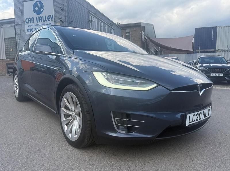 Grey Used 2020 Tesla Model X Long Range AWD SUV | £27,000 (Good price) - Image 1/4
