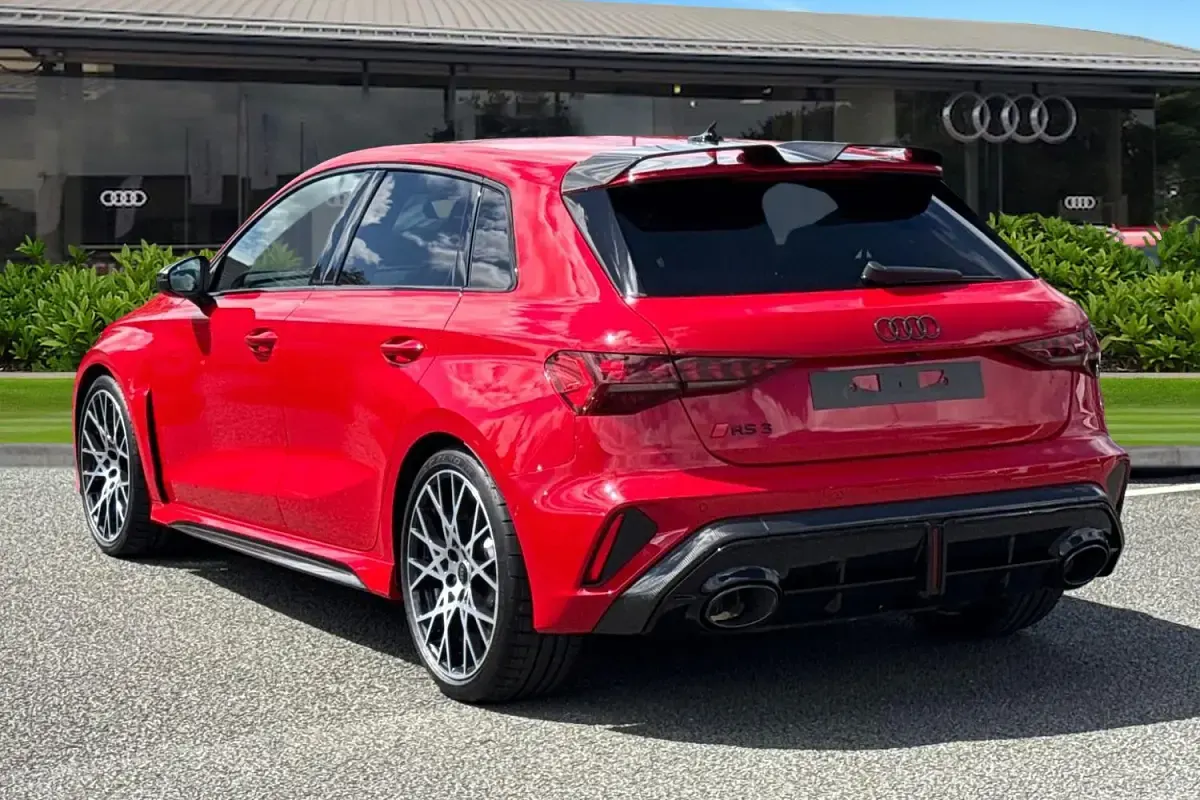New Audi RS3 Advanced 400 HP (294 kW) 2026 Red Sedan