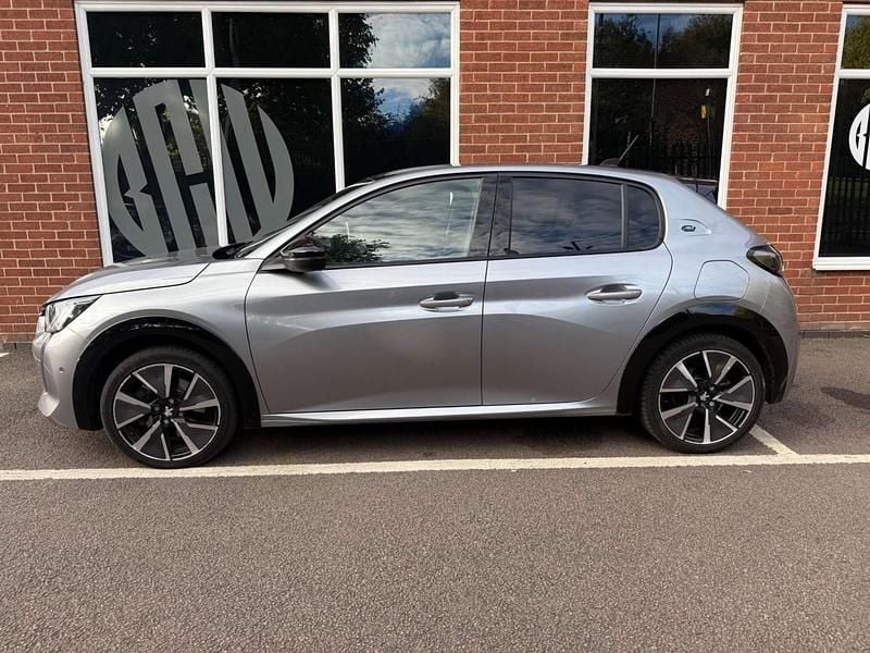 Used Peugeot e-208 Premium 100 kW (136 HP) 2021 Grey Hatchback