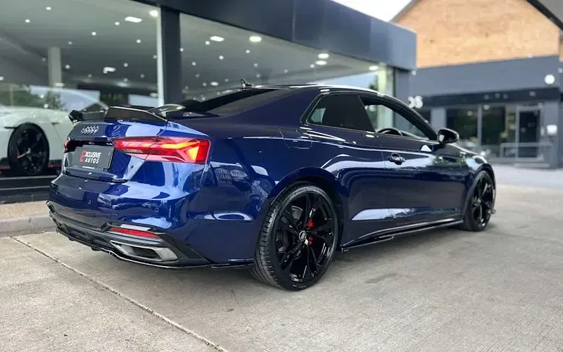 Used Audi A5 204 HP (150 kW) 2021 Blue Coupe