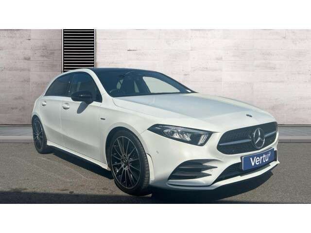 White Used 2021 Mercedes A200 Exclusive Hatchback | £22,349 (Expensive) - Image 1/4