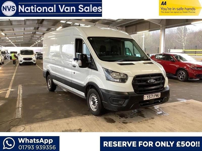 Used Ford Transit S 130 HP (95 kW) 2021 White Van