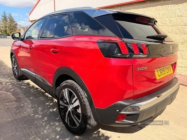 Second-hand Peugeot 3008 Allure 130 CP (95 kW) 2019 Roșu SUV