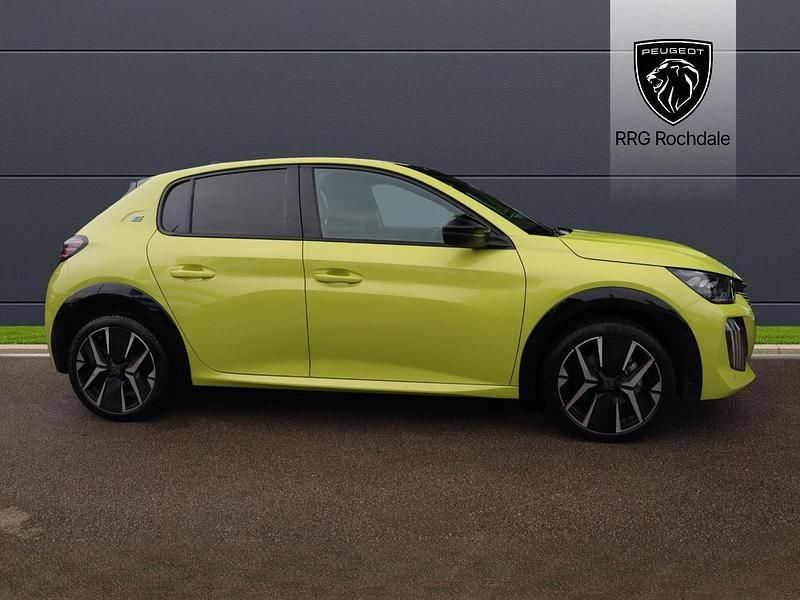 Used Peugeot e-208 GTi 114 kW (156 HP) 2025 Yellow Hatchback