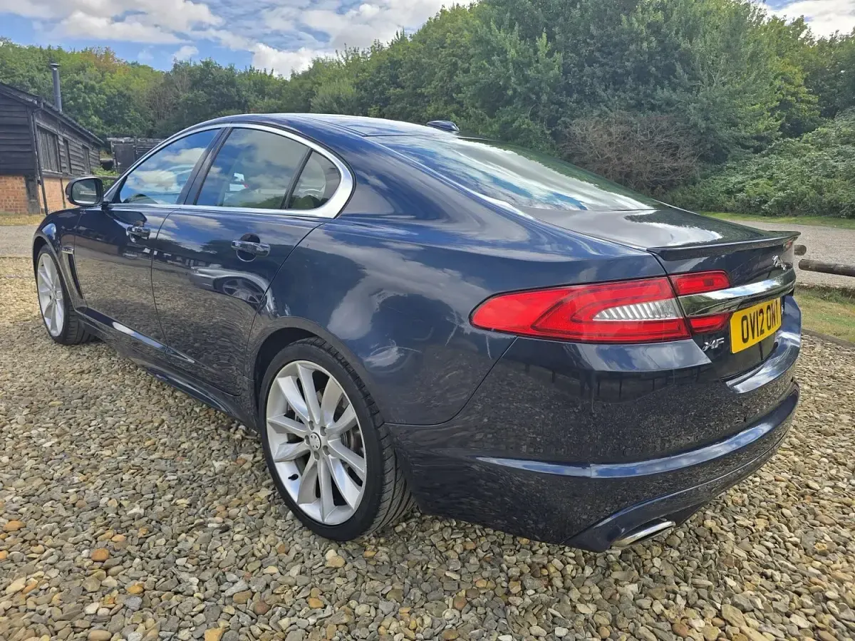 Used Jaguar XF Portfolio 2012 Blue Sedan