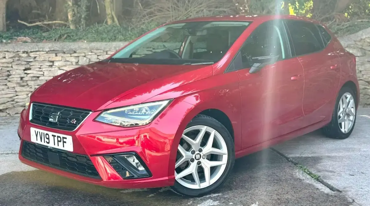Used Seat Ibiza FR 95 HP (69 kW) 2019 Red Hatchback