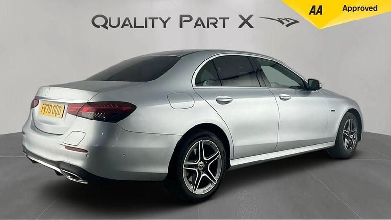 Used Mercedes E300 AMG line 2020 Silver Sedan