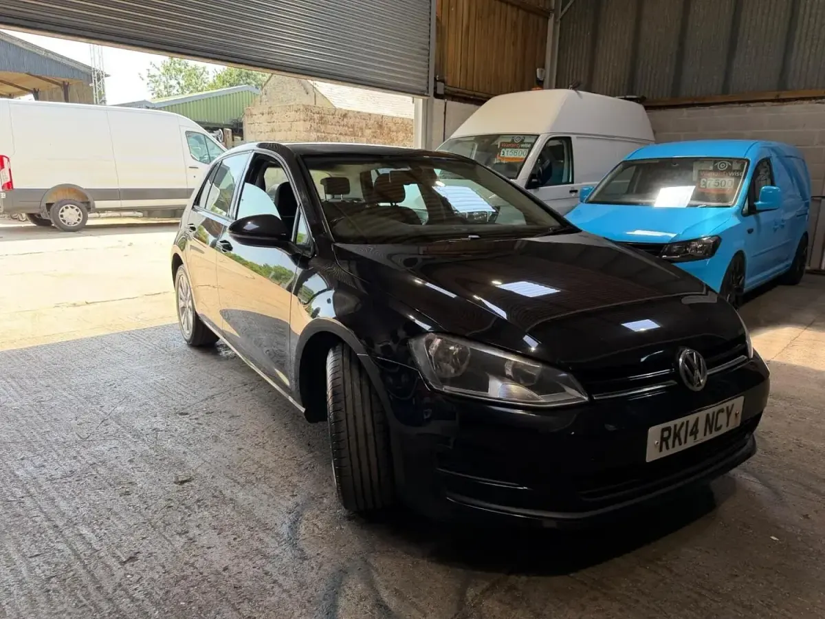 Used VW Golf VII SE 2014 Black Hatchback