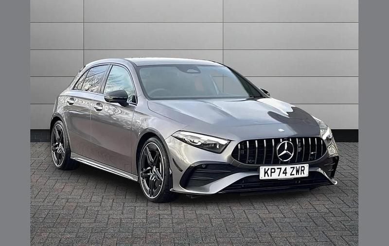 Grey Used 2024 Mercedes A35 AMG Premium Plus Hatchback | £37,350 (A bit pricey) - Image 1/4