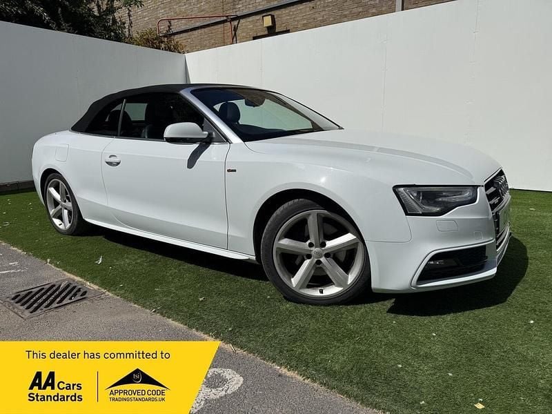 White Used 2012 Audi A5 Cabriolet S-Line Cabriolet | £4,995 (Super price) - Image 1/4