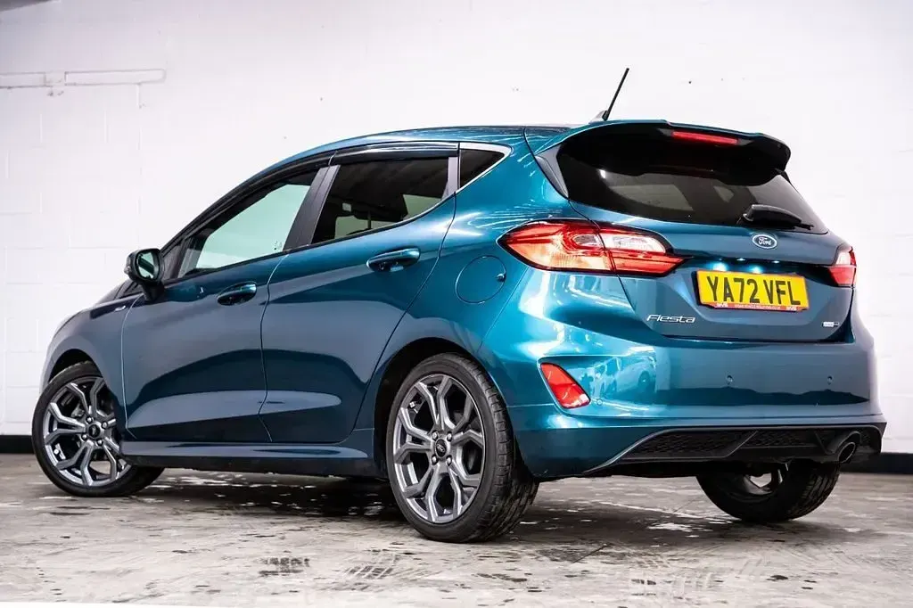 Używany Ford Fiesta ST-Line 125 KM (91 kW) 2023 Niebieski Hatchback
