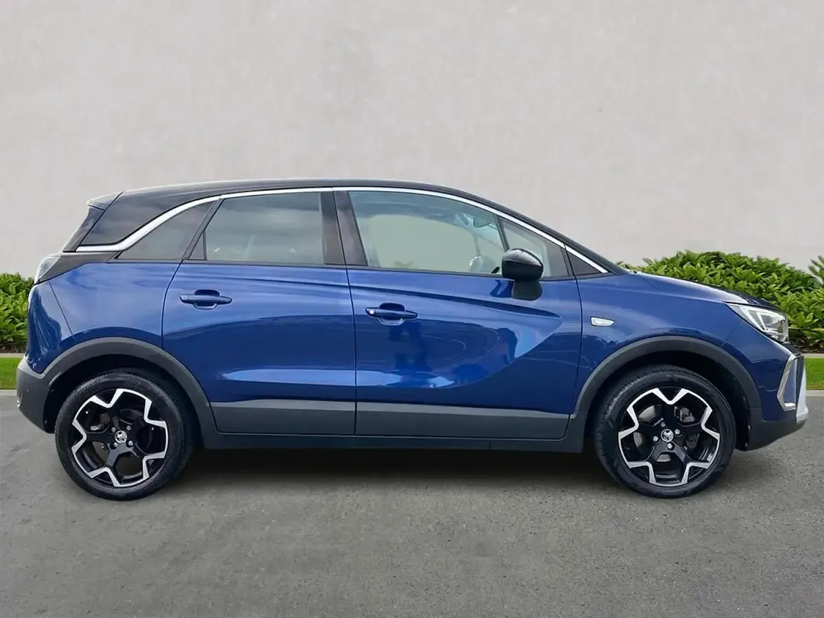 Used Vauxhall Crossland Elite 130 HP (95 kW) 2021 Blue SUV