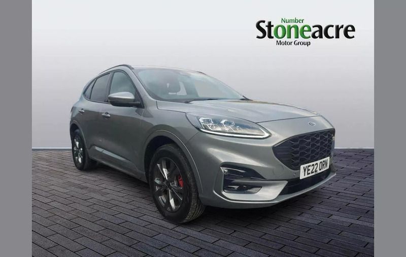 Silver Used 2022 Ford Kuga ST-Line SUV | £18,990 (A bit pricey) - Image 1/2