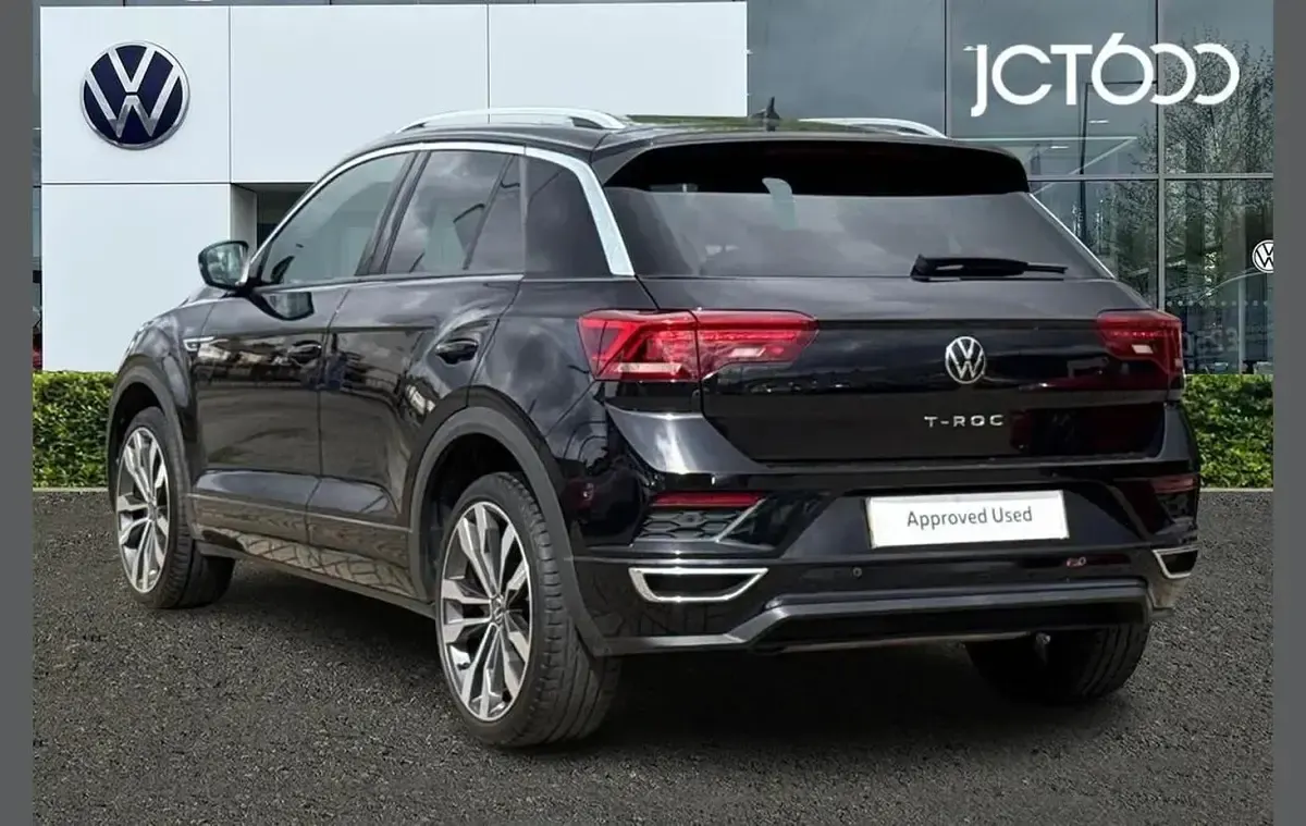 Used VW T-Roc R-line 150 HP (110 kW) 2022 Black SUV