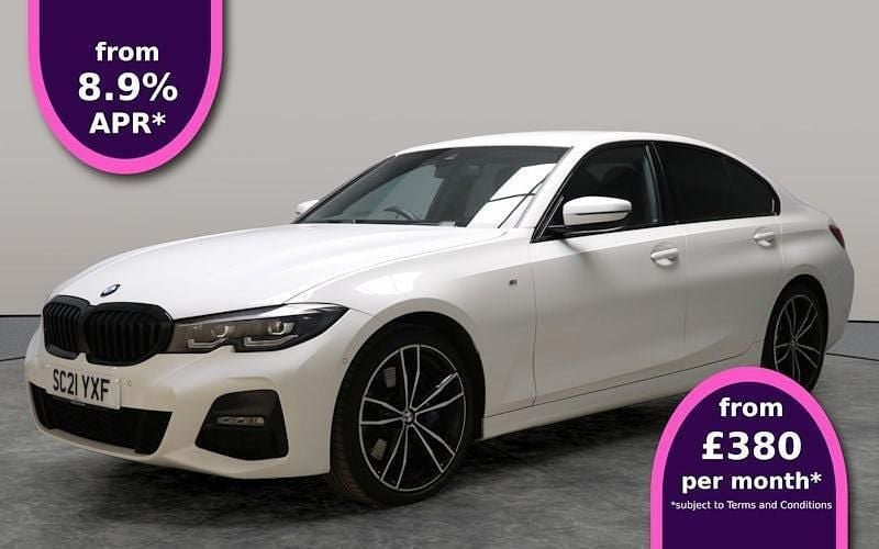 White Used 2021 BMW 320 M Sport Sedan | £24,991 (Fair price) - Image 1/3
