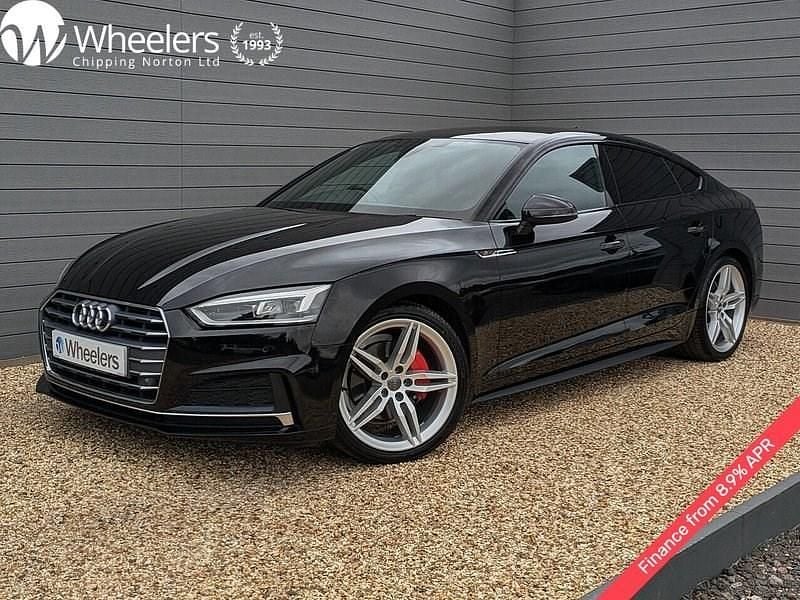 Black Used 2019 Audi A5 S-Line Coupe | £16,995 (Good price) - Image 1/4